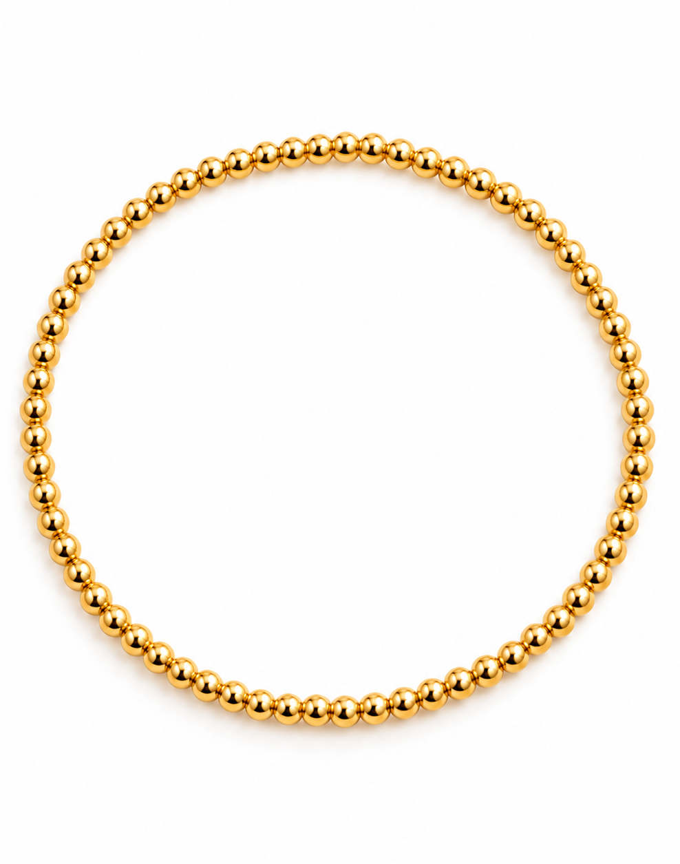 Gold Bead Bracelet