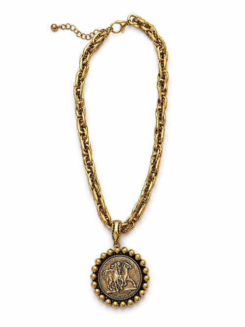 Horse pendant Necklace
