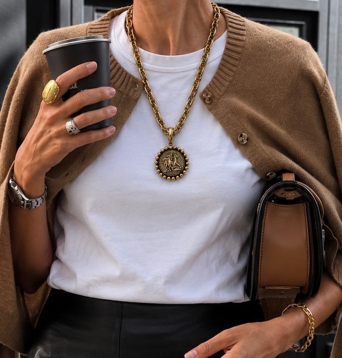 Horse pendant Necklace